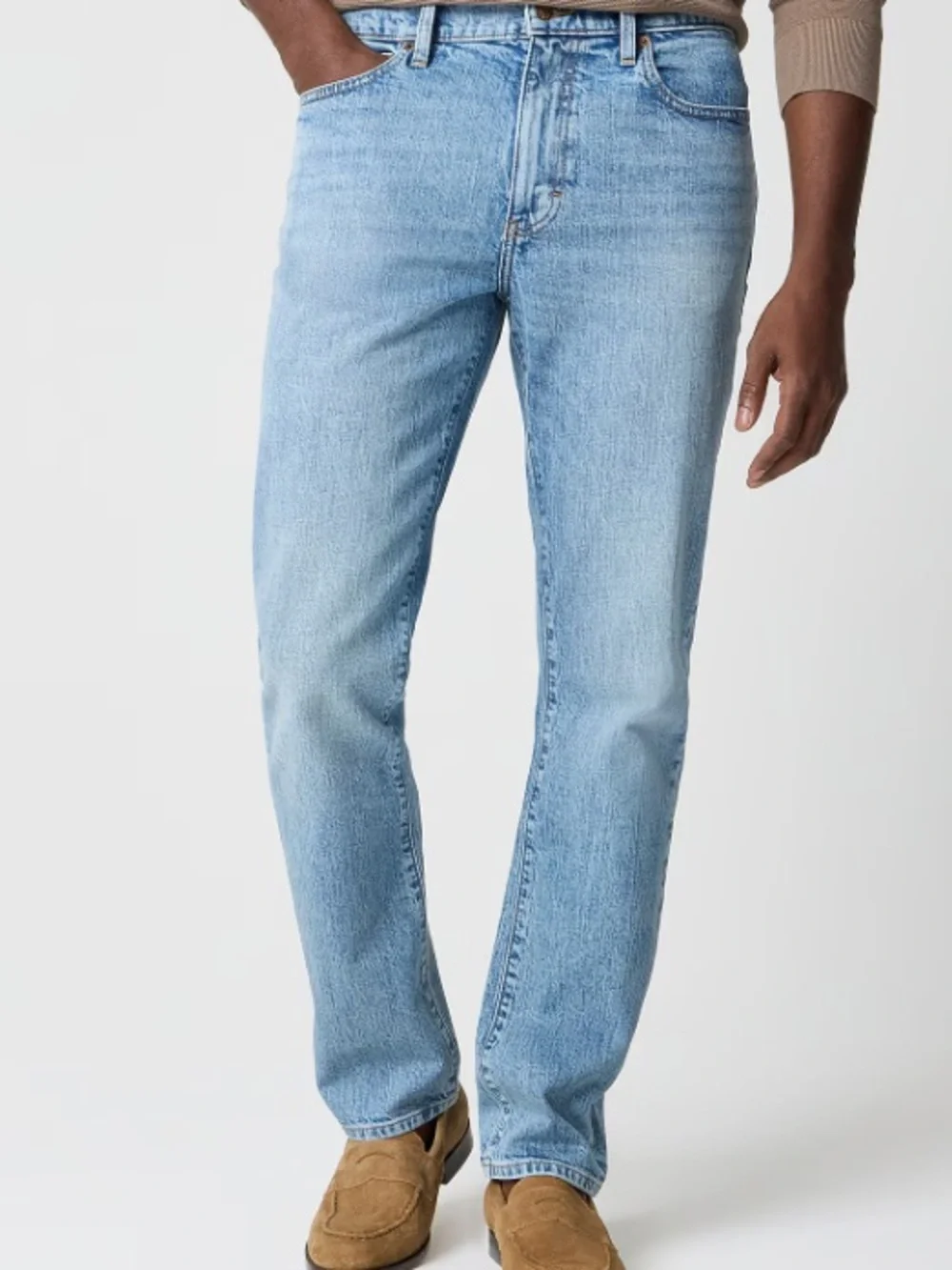J crew Straight-fit jean in vintage stretch